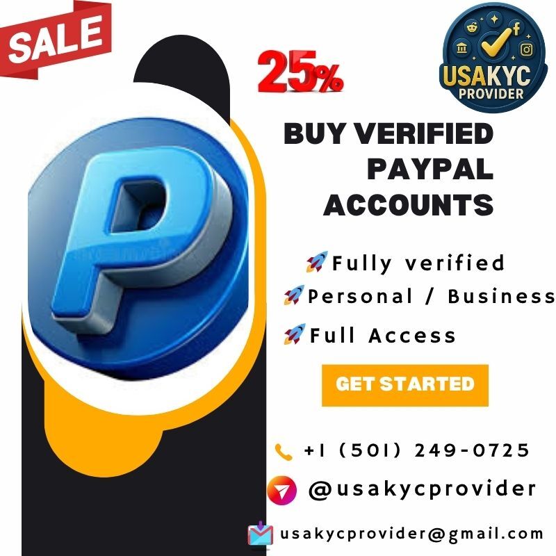 Buy Verified PayPal Accounts